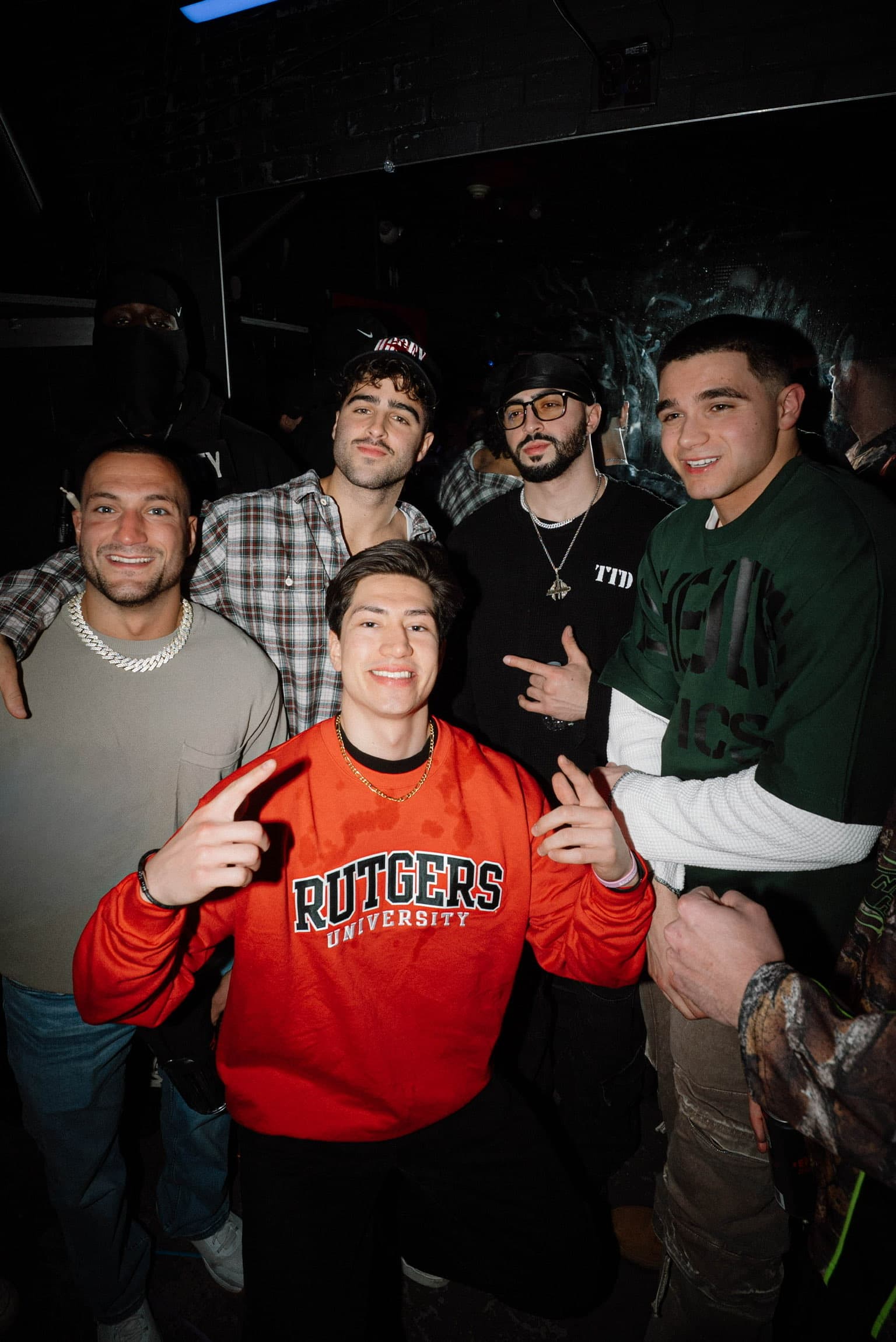 RUTGERS CREW AT PITCH SOCIAL